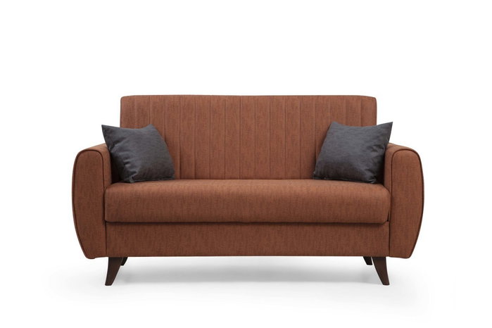Atelier Del Sofa Alkon Sofá Cama de 2 Plazas Rojo Teja Atelier Del Sofa Alkon Sofá Cama de 2 Plazas Rojo Teja